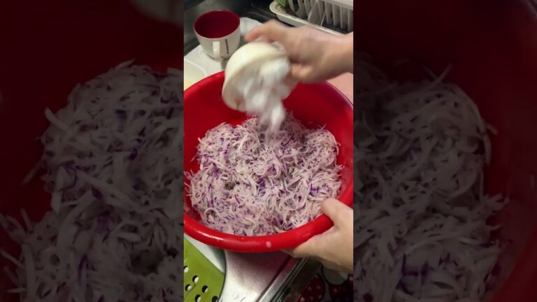 今シーズン初の「赤かぶ漬」30分で完成の即席千切りバージョン＃shorts