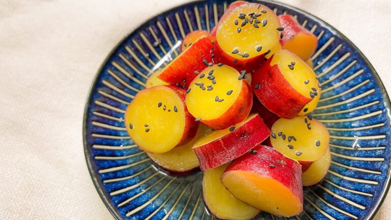 お芋といったらコレ！褒められ「さつまいもの甘煮(レモン)」の作り方