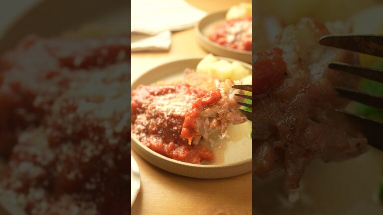美味しすぎて彼に泣くほど喜ばれた！【チキンステーキ】の作り方 #晩ごはん #レシピ #晩御飯