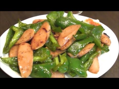 安い！簡単！美味しい！三拍子揃った！やみつきピーマンソーセージの作り方！