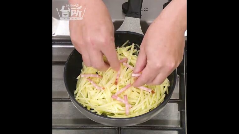 【DAIGOも台所】新じゃがいものガレット｜表面カリッカリ！