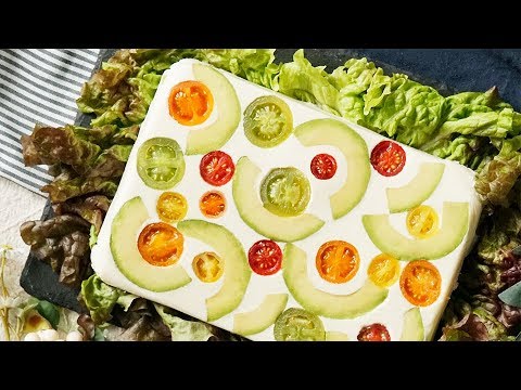 【ぷるっともっちり】アボカドチーズ豆腐🥑