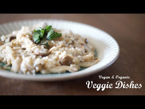 お気に入りのワインを使ってあなただけのリゾットを。きのこが香るリゾットの作り方  | Veggie Dishes by Peaceful Cuisine