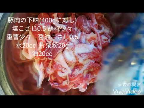 豚肉の下味をしよう🎵