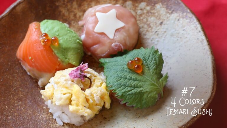 AomoriFlavors#7 4 Colors Temari-Sushi 4色手まり寿司