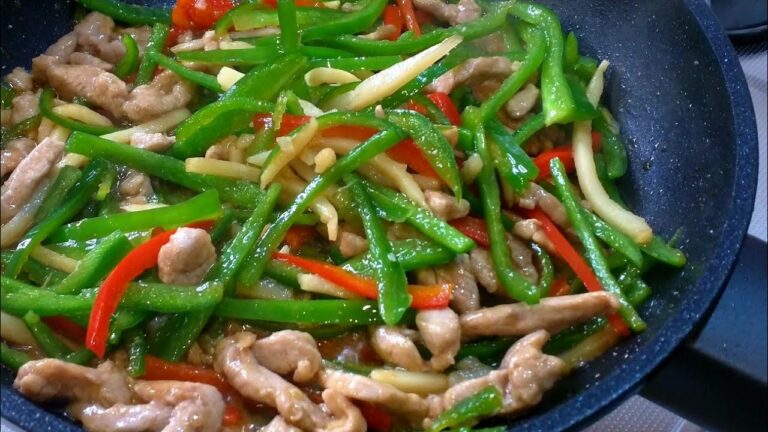 とまらない美味しさ！青椒肉絲チンジャオロースの作り方