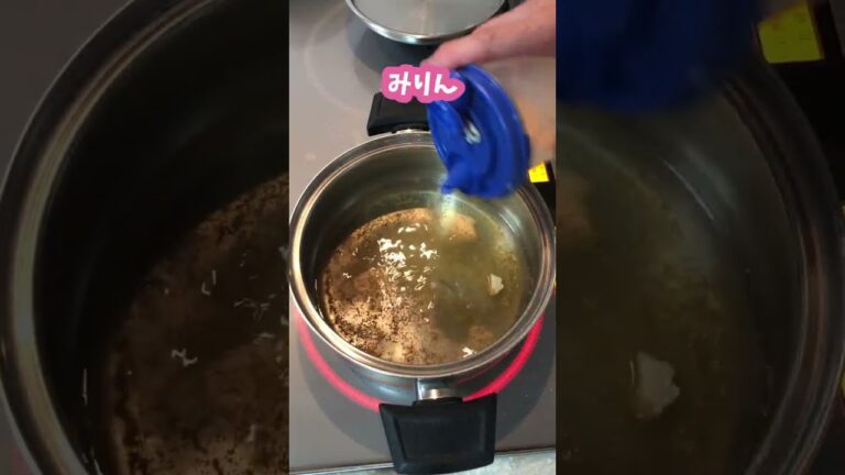 紅ずいきと厚揚げの煮物  #料理動画 ｜#shorts