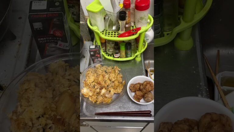納豆豚キムチチャーハン。