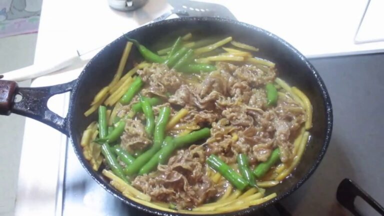 たけのこと牛肉🐮うま煮：短縮版