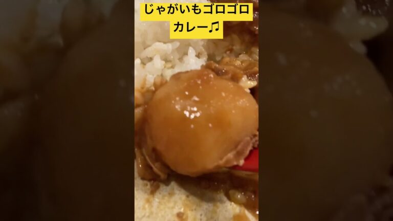今夜はじゃがいもゴロゴロカレー♫