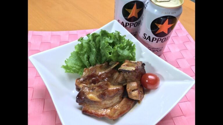 スペアリブオレンジマーマレード煮 2018.5.4放送