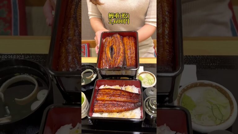 コスパ最強！でっかい鰻重【鰻の成瀬】