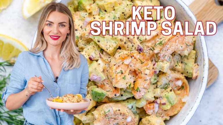Keto Shrimp And Avocado Salad Recipe - Easy Shrimp Salad Recipe | Blondelish