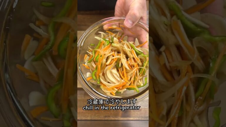 野菜をたっぷりとれる！ししゃもの新たな食べ方！