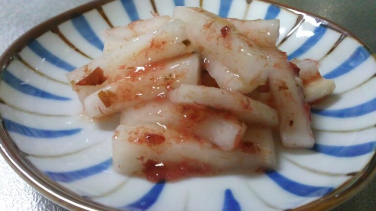 シャキシャキ大根と長芋の山海ぶし和え