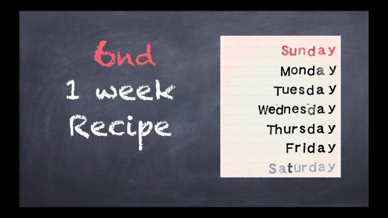 [ VEGAN ] １週間の献立 (６)　1week Recipe #94