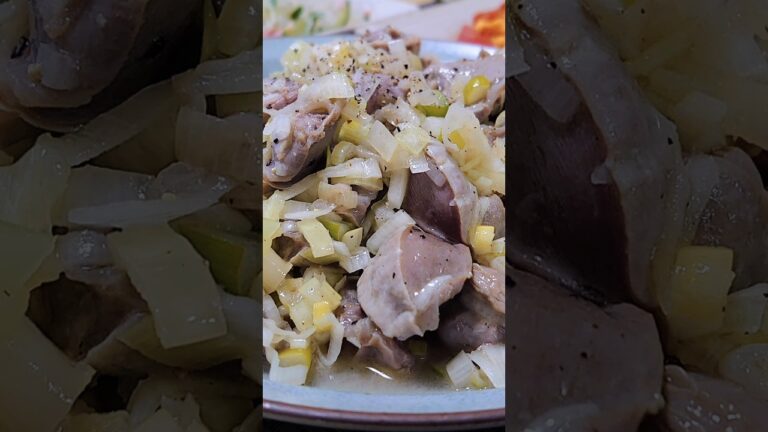 ネギ塩レモン砂肝を食べるだけの動画です！