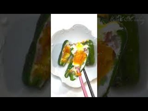 ピーマンエッグ　pimento egg　#shorts