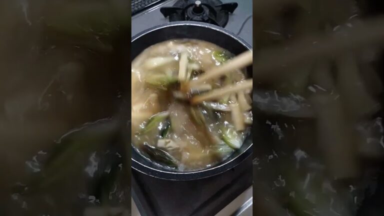 MYOGA MISO SOUP/みょうが味噌汁 #cookingvideo  #cookingathome #misosoup