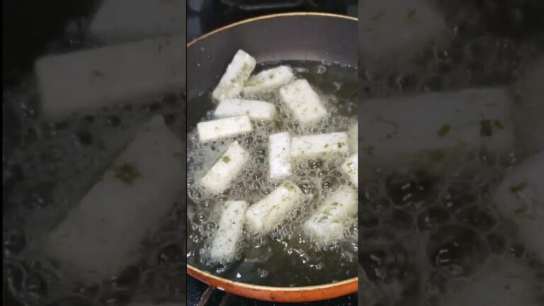 【シンプルで美味しい】サクッとシャキッと長芋青のりレシピです