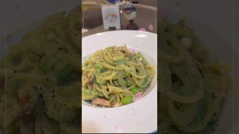 アボカドクリームパスタ #ジブリ #cooking #アボカド #パスタ #料理