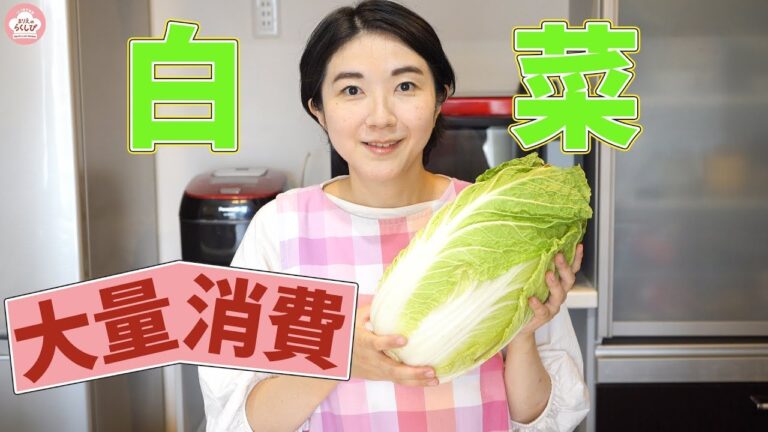 【作り置きできる!】 白菜の大量消費！常備菜レシピ