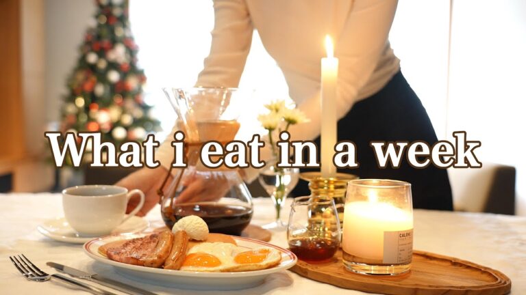 【主婦の1週間の家ランチ】麻婆豆腐丼🍚|甘じょっぱいパンケーキ🥞🥓|カンパーニュサンド🍅|What i eat in a week | whatieatinaday | ニトリ購入品