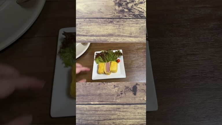 美味!!スパム／ランチョンミートのたまご焼き／簡単レシピ