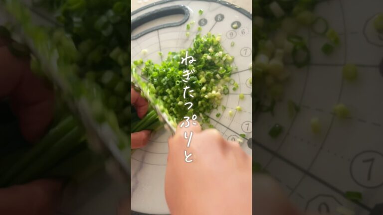 【ワンパン】鶏胸ネギまみれ