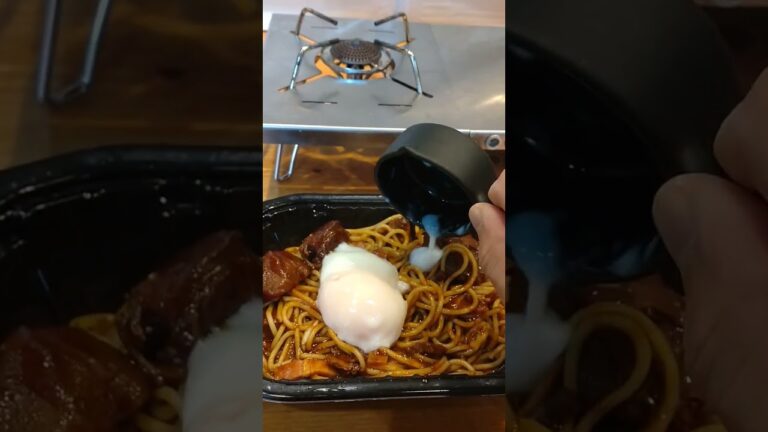 ビーフシチューパスタが美味いらしいので#shorts