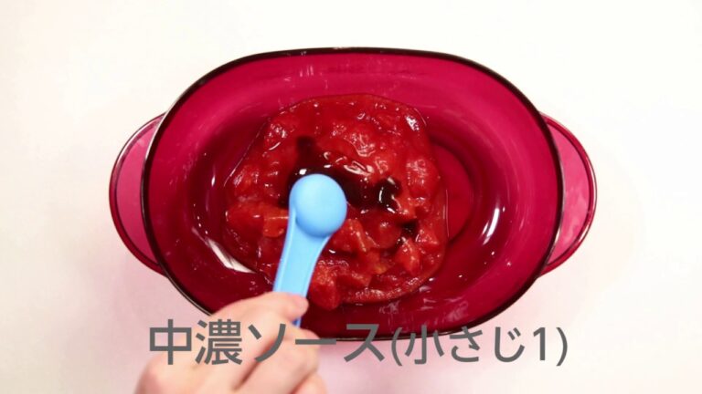 【Tupperware】電子レンジで！ふわふわハンバーグ