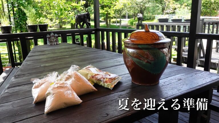 【50代 食Vlog】今年の母ぬか床は、娘が仕込む｜おうち居酒屋で春〜初夏のご馳走｜最高のお豆ごはん｜腰痛でも菜園でパワーチャージする