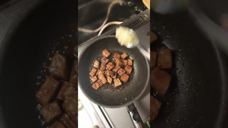 ローテンションで作るサイコロステーキ丼