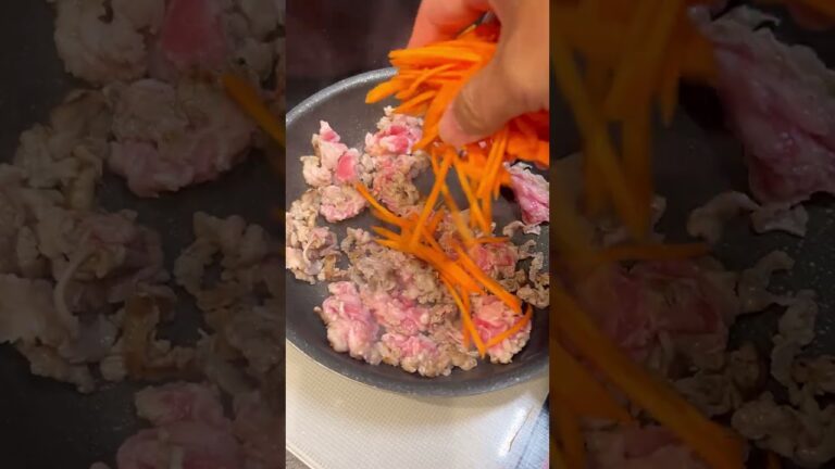 【半年で-10kg】混ぜ込みキンパ