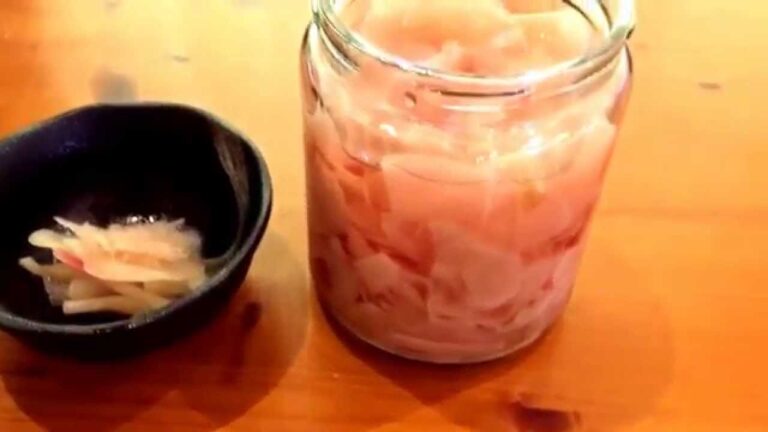 新生姜の甘酢漬け☆ガリを作ってみたよ！