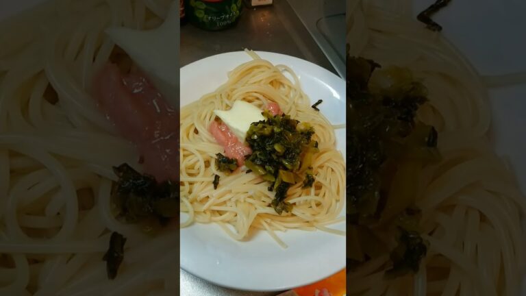 たらこパスタアレンジ #shorts