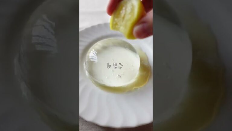 これ食べて夏前に痩せよっと【ぷるぷる水ゼリー】 #Shorts