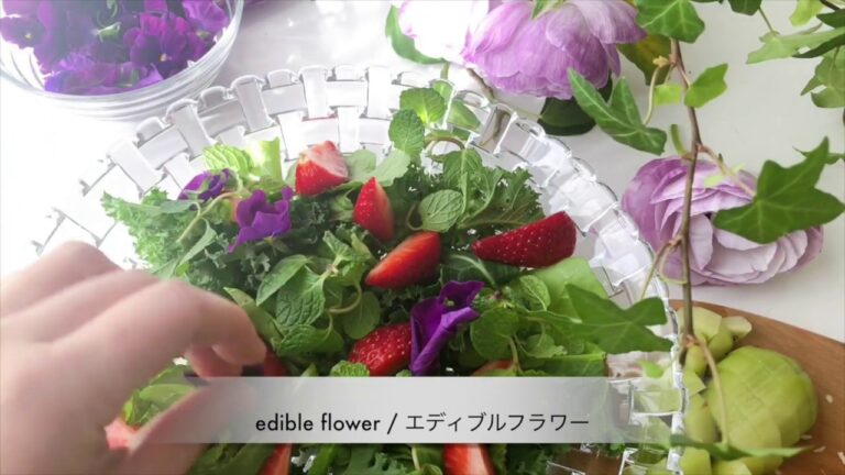 #3 / Fruit salad with tahini dressing / フルーツサラダ　タヒニドレッシング