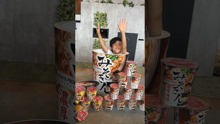 もしも我が家に巨大みそきんがあったら、、、#shorts