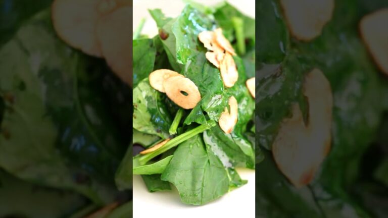 ほうれん草のホットサラダ VegeTable