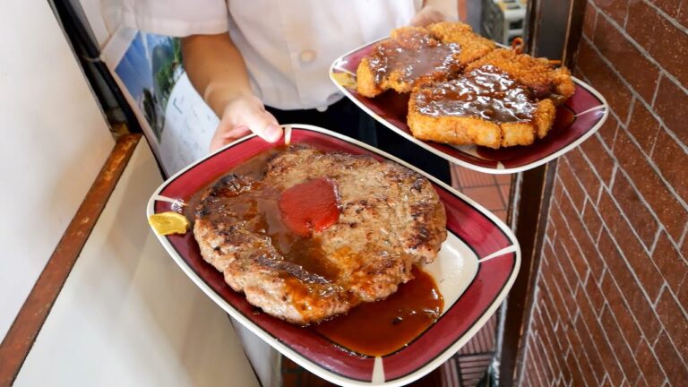 ステーキ！とんかつ！匠の技が光るガッツリ洋食めしスペシャル丨Japanese Good Old Diner