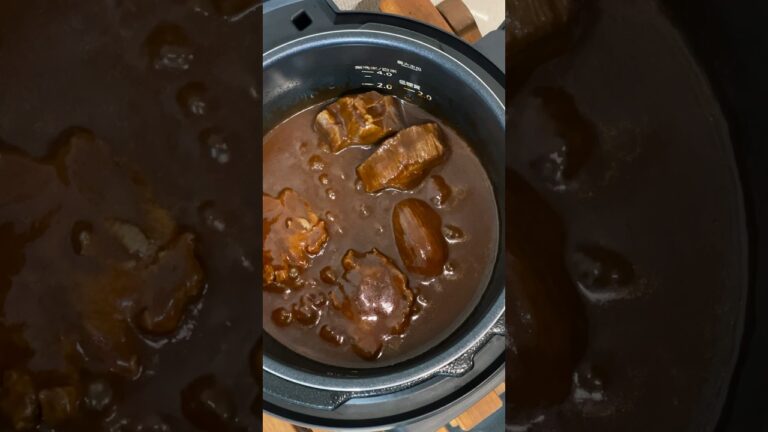 【電気圧力鍋】お箸で切れる牛タンシチュー