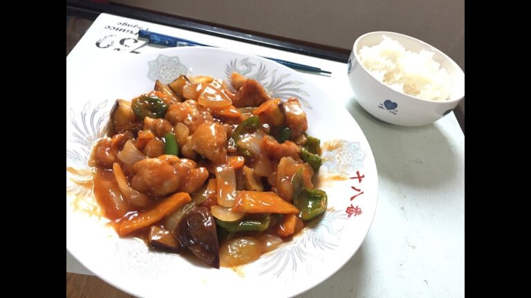 【野菜たっぷり】酢鶏【ご飯が進む】