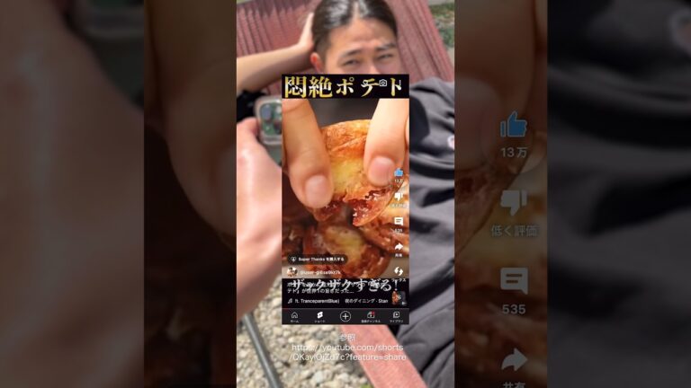 この最強のポテトフライがヤバすぎた。。。 #shorts