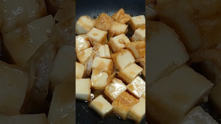 超シンプル！ぶちうまい絹厚揚げ！！！！