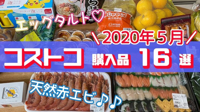 【コストコ】購入品紹介/おすすめ定番商品と新商品/料理・冷凍保存・小分け/2020年5月/16選