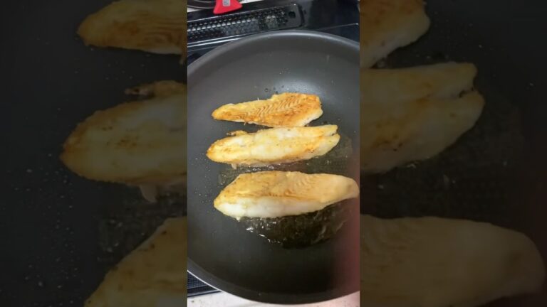 #shorts 白身魚のムニエルマジうっまー