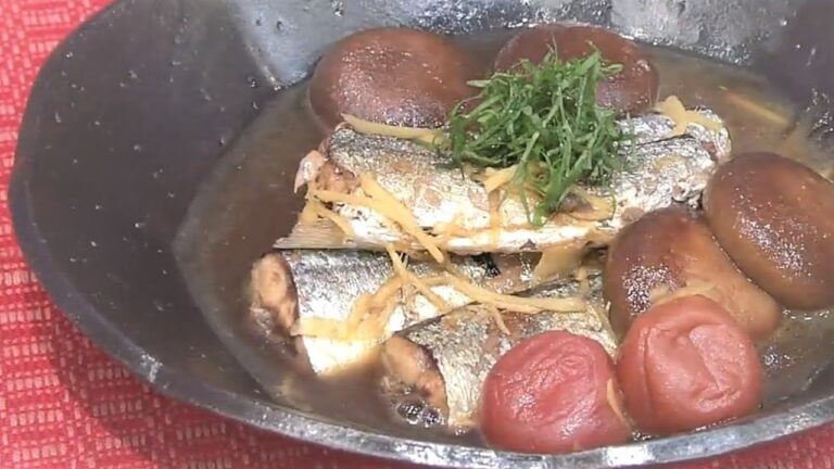 サンマの梅しぐれ煮 & サンマ茶漬け