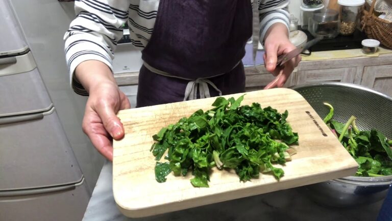 キノケイコ 【豆腐のほうれん草あんかけ汁】 簡単レシピ動画で紹介