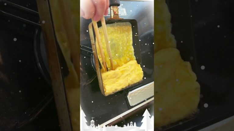 冷凍保存出来る！お弁当用だし巻き玉子の作り方